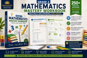 Grade 3 Mathematics Mastery Workbook — Complete Practice for Number Sense, Operations, Fractions, Measurement, Geometry, Data & Problem Solving