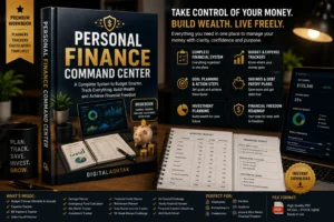 Personal Finance Command Center — A Complete System to Budget Smarter, Track Everything, Build Wealth & Achieve Financial Goals