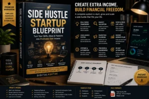 Side Hustle Startup Blueprint — Turn Your Skills, Ideas & Passions into Profitable Side Income