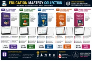 The Study Planner Mastery System — Complete Academic Planning & Productivity System to Study Smarter, Stay Organized & Achieve Better Results